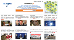 Desktop Screenshot of informacja.pl