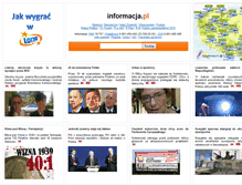 Tablet Screenshot of informacja.pl